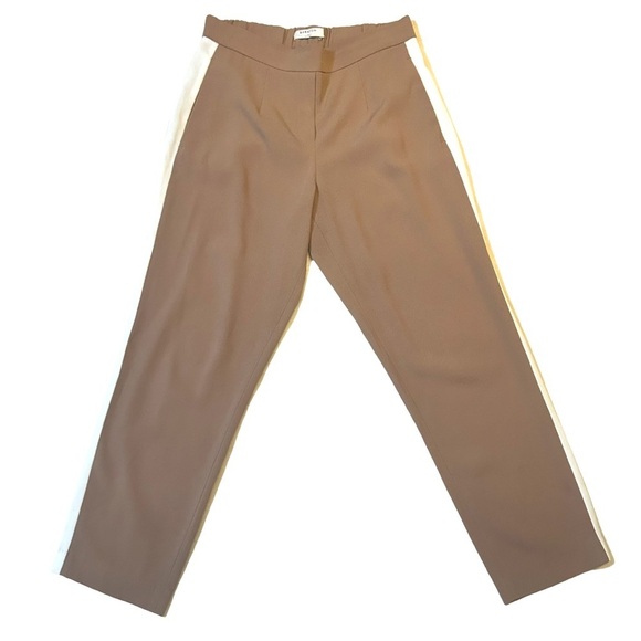 Aritzia Babaton | Lightweight Conan Pant | Nutmeg with white stripe | Size 6 - Picture 1 of 13
